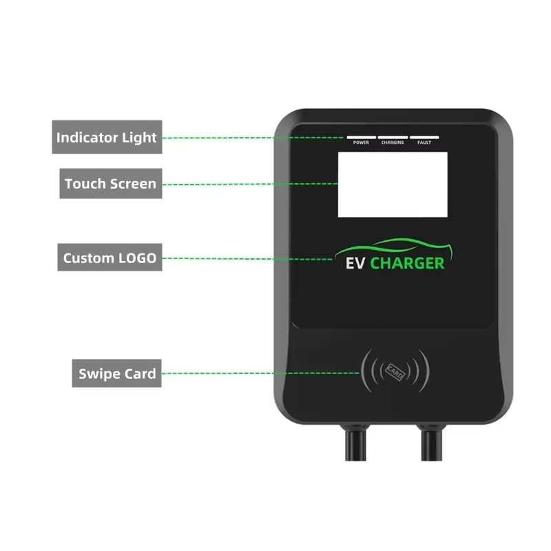 Wallbox 22kW EV Charging Stati - 22Kw Wallbox Type 2 Ocpp Rfid recension och pris